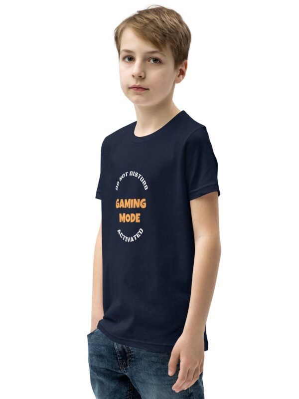 Gaming Mode Youth Short Sleeve T-Shirt. This is the tee that you've been looking for, and it's bound to become a favorite in any youngster's wardrobe.