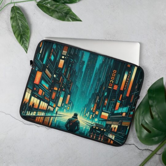 Blade Runner inspired Laptop Sleeve