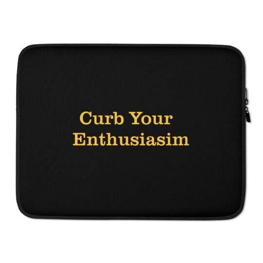 Curb Your Enthusiasm Laptop sleeve