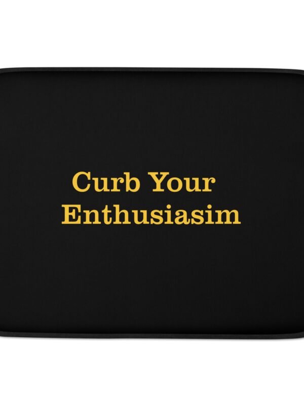 Curb Your Enthusiasm Laptop sleeve