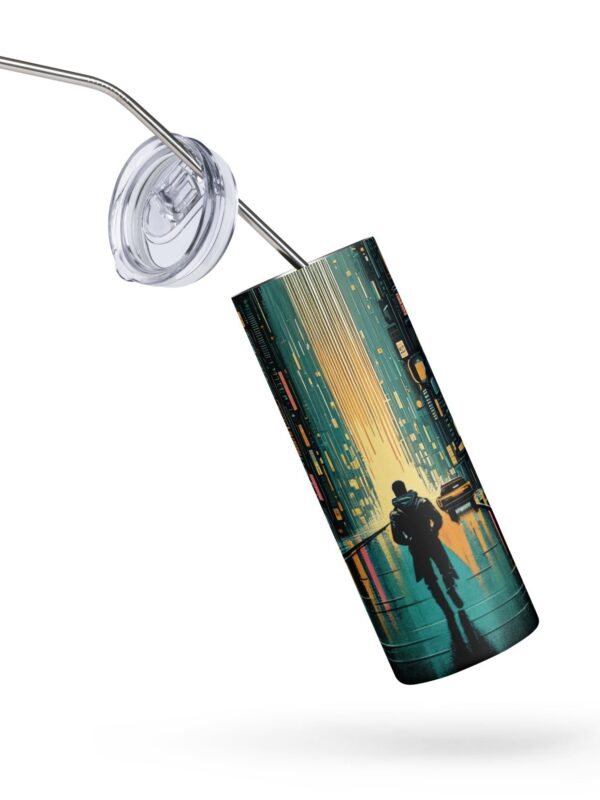 Blade Runner inspired Stainless steel tumbler