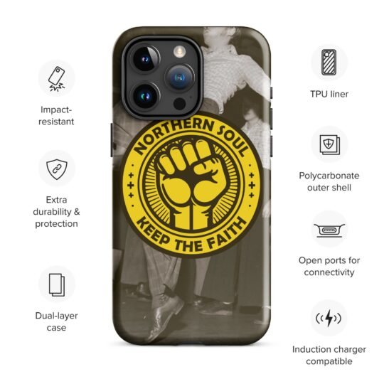 Northern Soul inspired Tough Case for iPhone®