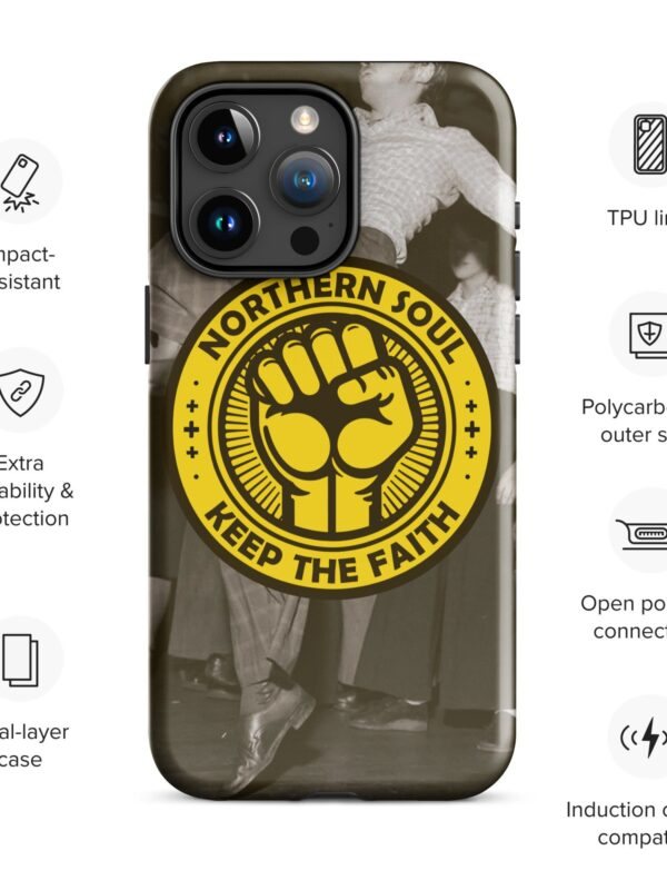 Northern Soul inspired Tough Case for iPhone®