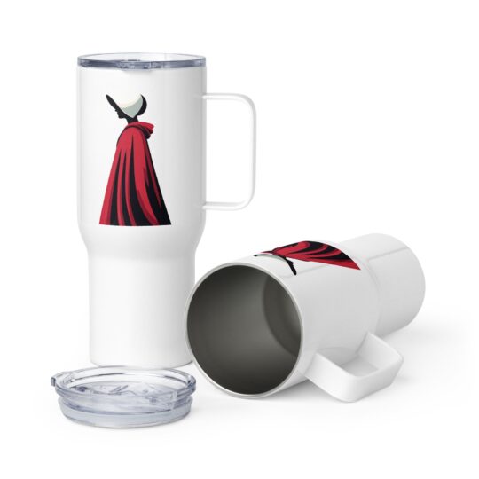 Handmaid's Tale inspired Travel mug with a handle