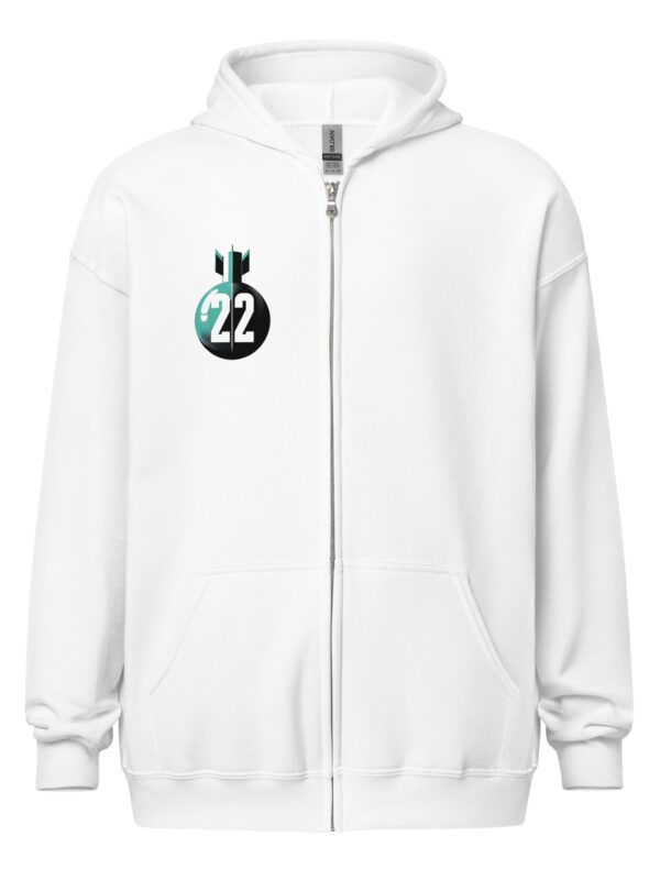 Catch-22 inspired Unisex heavy blend zip hoodie