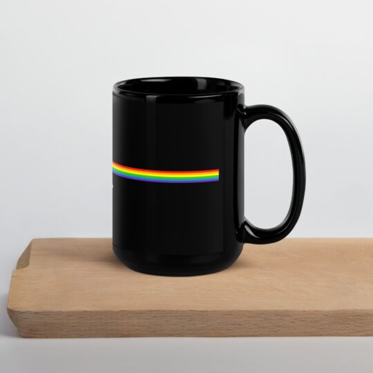 Dark side of the moon mug.