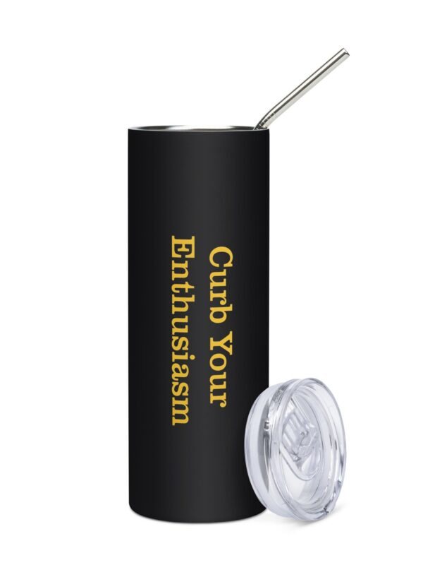 Curb Your Enthusiasm Stainless Steel Tumbler