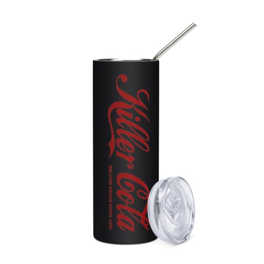 Coca Cola inspired Stainless steel tumbler