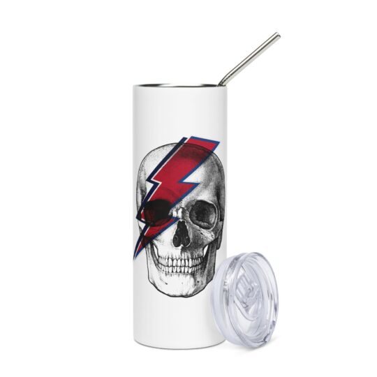 David Bowie inspired Stainless steel tumbler