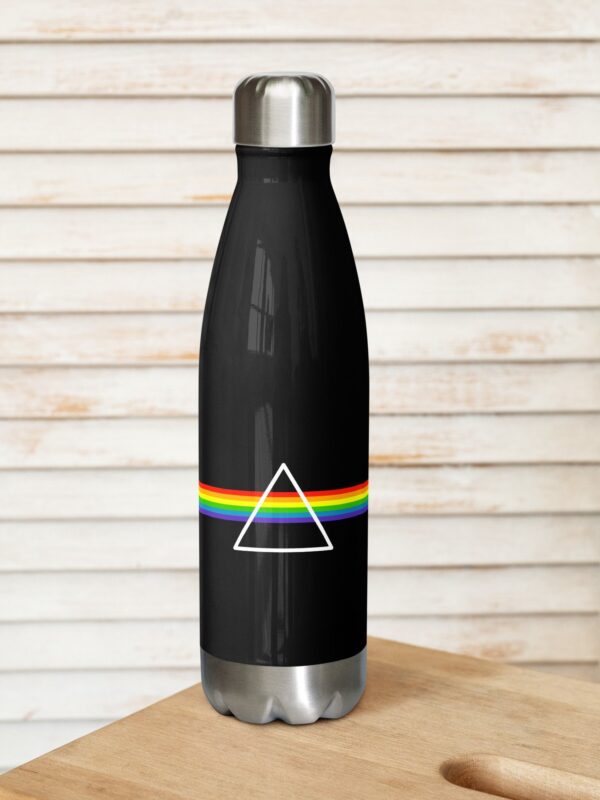 Dark Side of the Moon inspired Stainless Steel Water Bottle