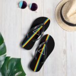 Dark Side of the Moon inspired Flip-Flops