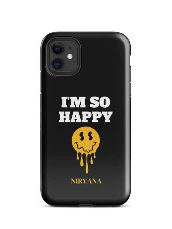 Im So Happy black phone Case for iPhone