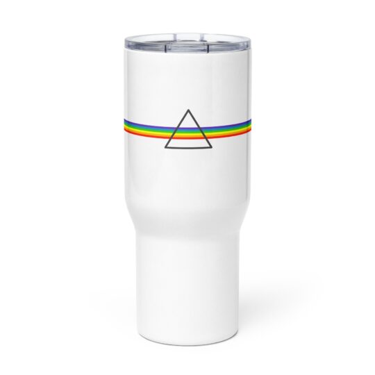 Dark Side of the Moon inspired White Stanley Cup