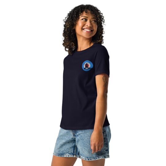 Mod Inspired Womens Relaxed T-Shirt